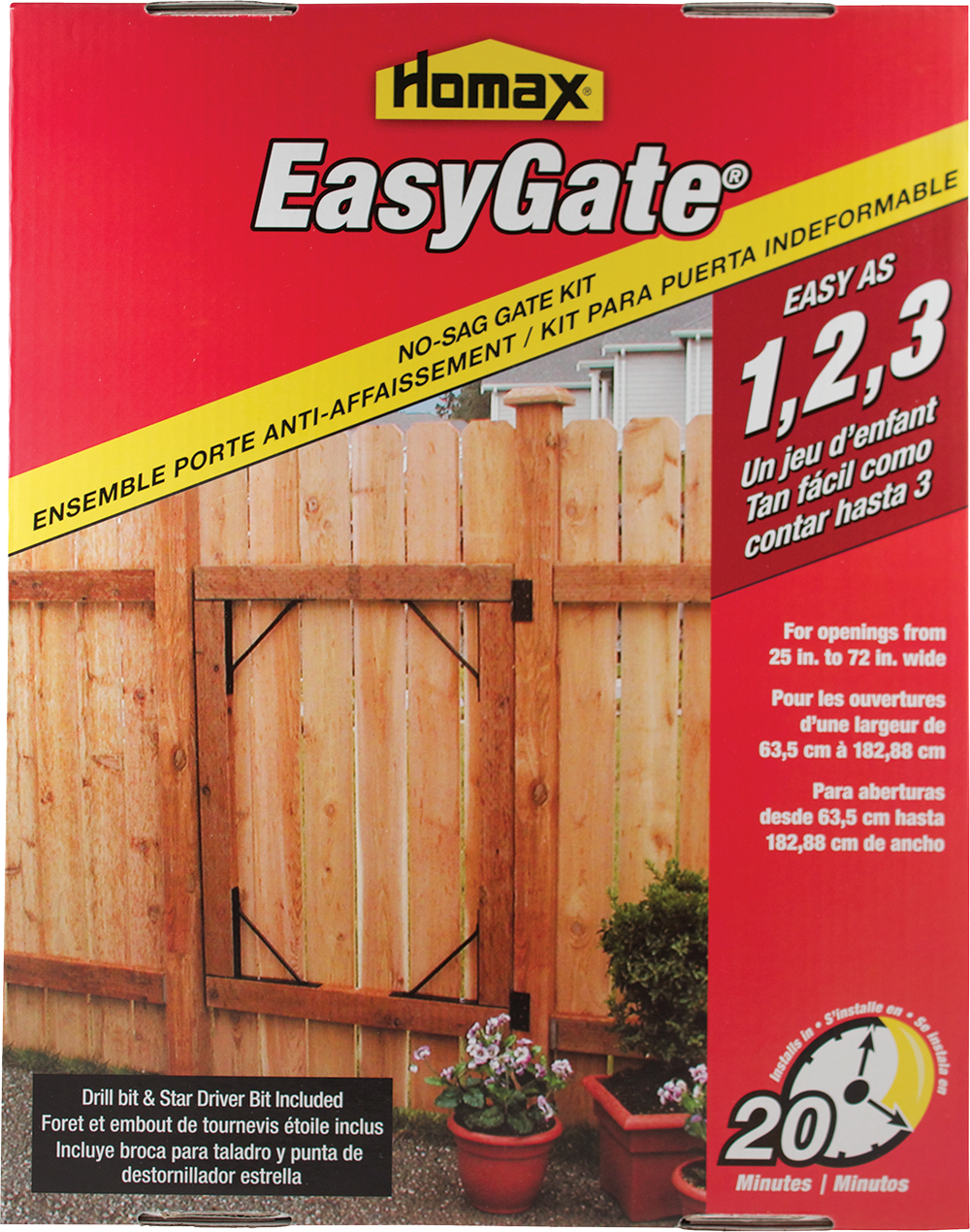 HOMAX® EASY GATE® No-Sag Gate Kit