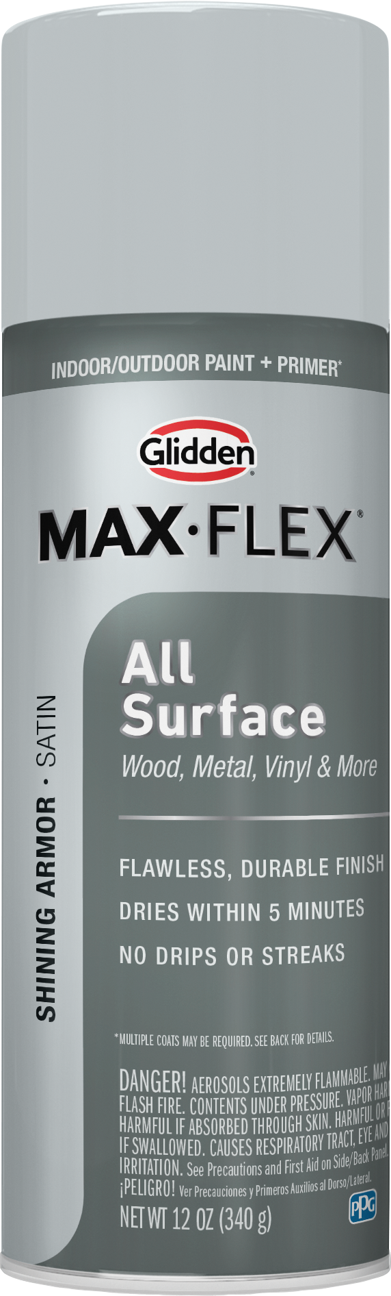 GLIDDEN® Max-Flex™ All Surface Spray Paint + Primer - Satin