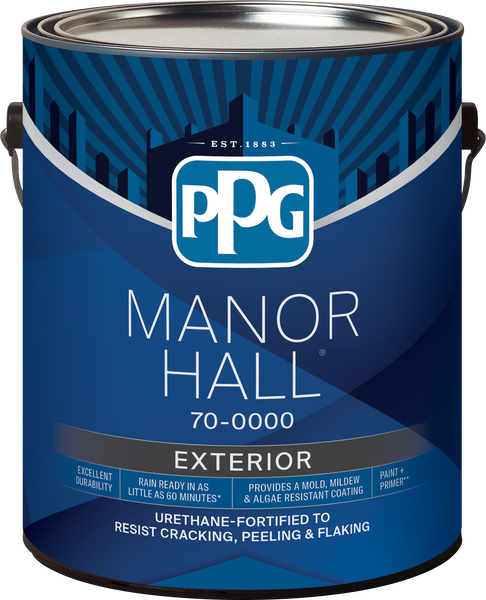 Product image of PPG MANOR HALL® Exterior Paint + Primer