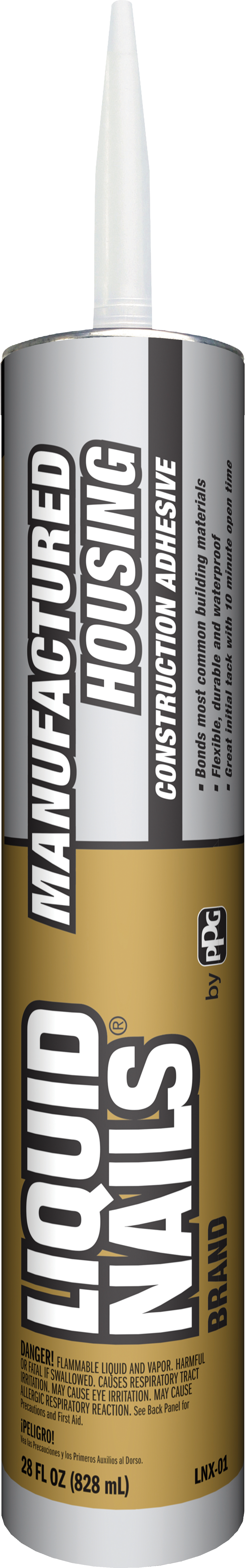 LIQUID NAILS® Manufactured Housing Indoor & Outdoor Construction Adhesive