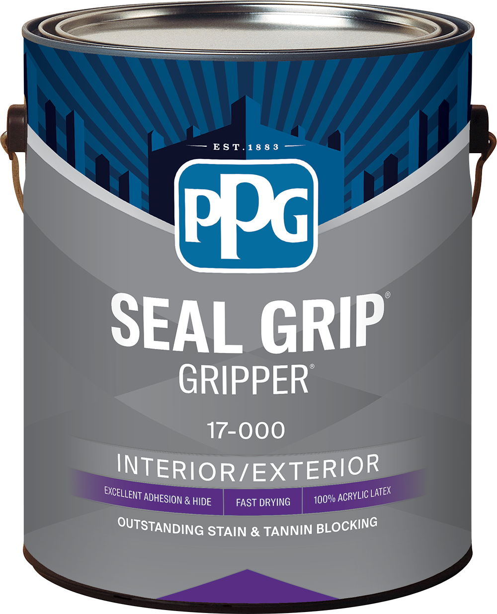 PPG SEAL GRIP® GRIPPER® Interior/Exterior 100% Acrylic Latex Primer