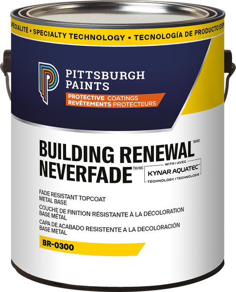 Product image of PITTSBURGH PAINTS™ BUILDING RENEWAL™ NeverFade® Fade Resistant Topcoat - Metal Base