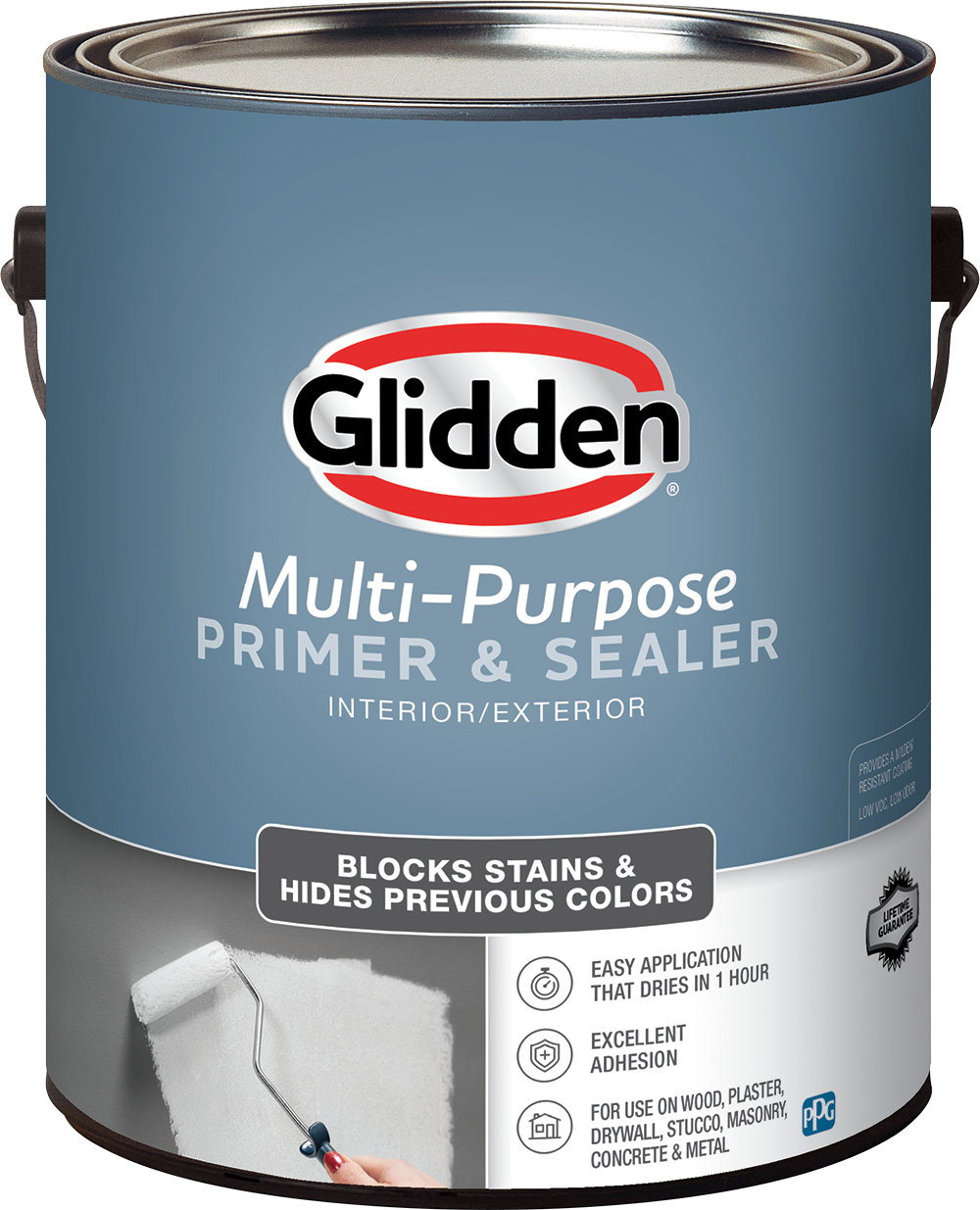 GLIDDEN® Multi-Purpose Interior/Exterior Primer + Sealer