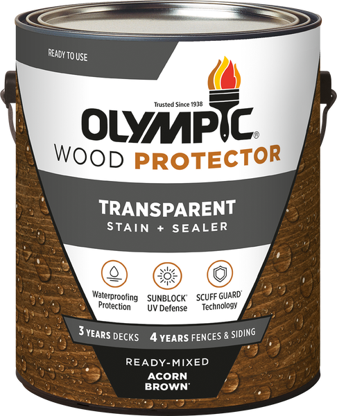 OLYMPIC® Wood Protector Transparent - Low VOC