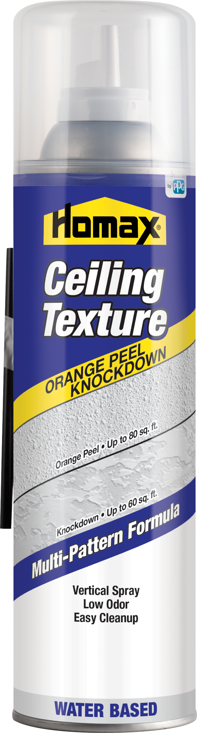 HOMAX® Interior Aerosol Ceiling Texture Orange Peel & Knockdown