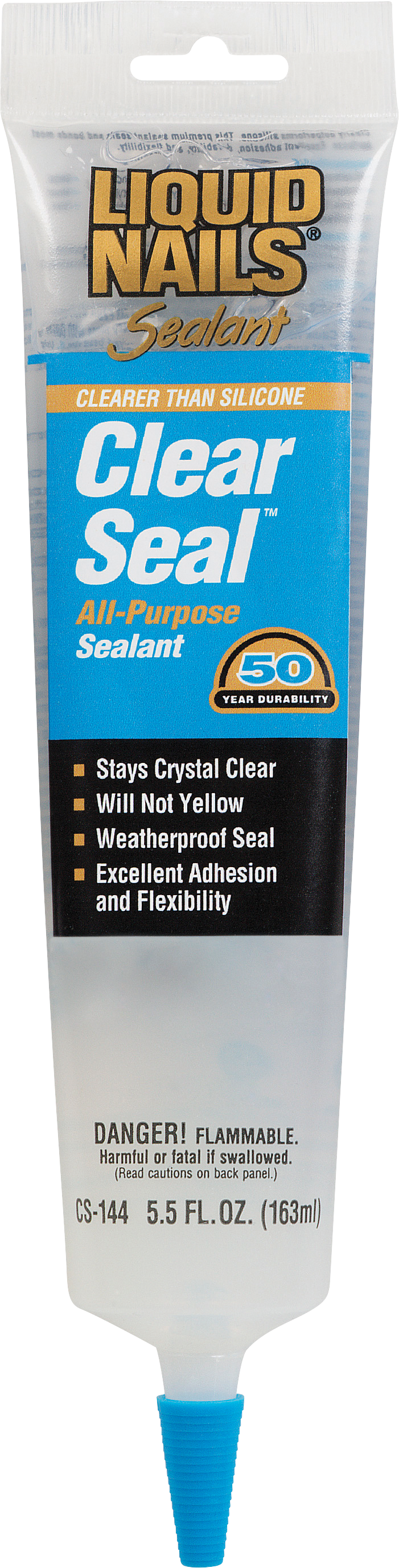 LIQUID NAILS® CLEAR SEAL™ Interior & Exterior All-Purpose Sealant