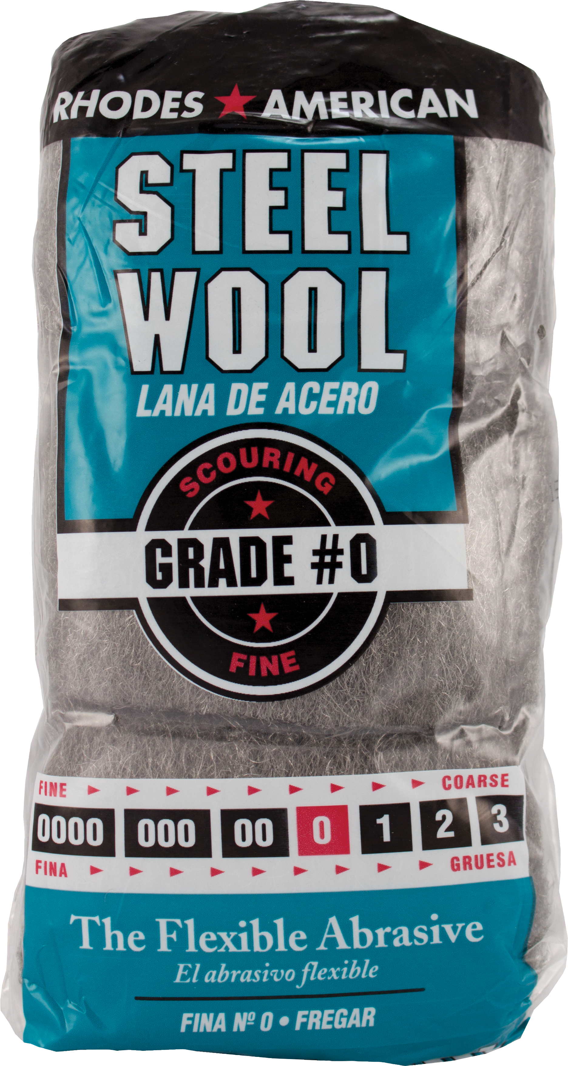 HOMAX® RHODES AMERICAN® Steel Wool - Grade #0, Fine