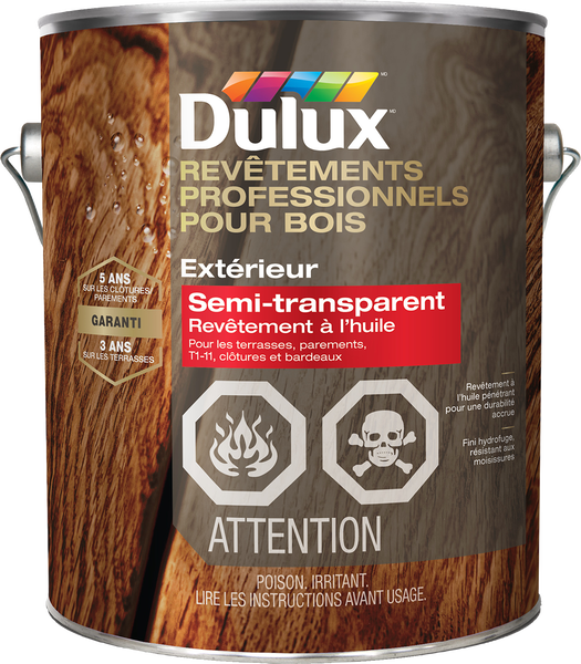 Représentation du produit Prêt à l'emploi Semi-Transparent