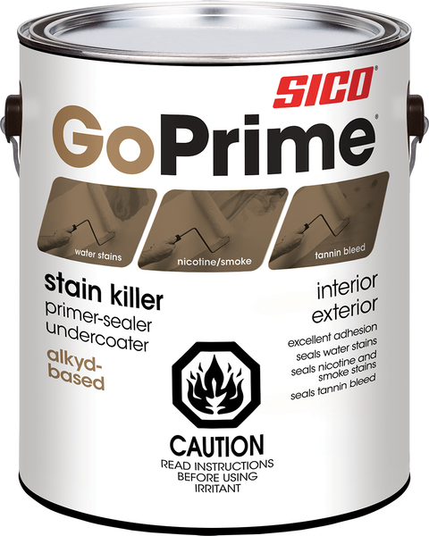 Cancut of SICO® GoPrime® Stain-Killer Primer Interior and Exterior Paint