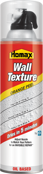 Product image of HOMAX® Interior Aerosol Wall Texture Orange Peel - Oil Based