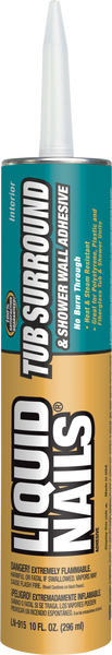 Product image of LIQUID NAILS® Tub Surround & Shower Interior Wall Adhesive - Solvent Based