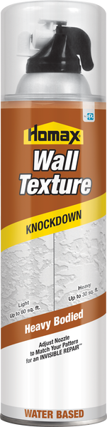 HOMAX® Interior Aerosol Wall Texture Knockdown - Water-Based
