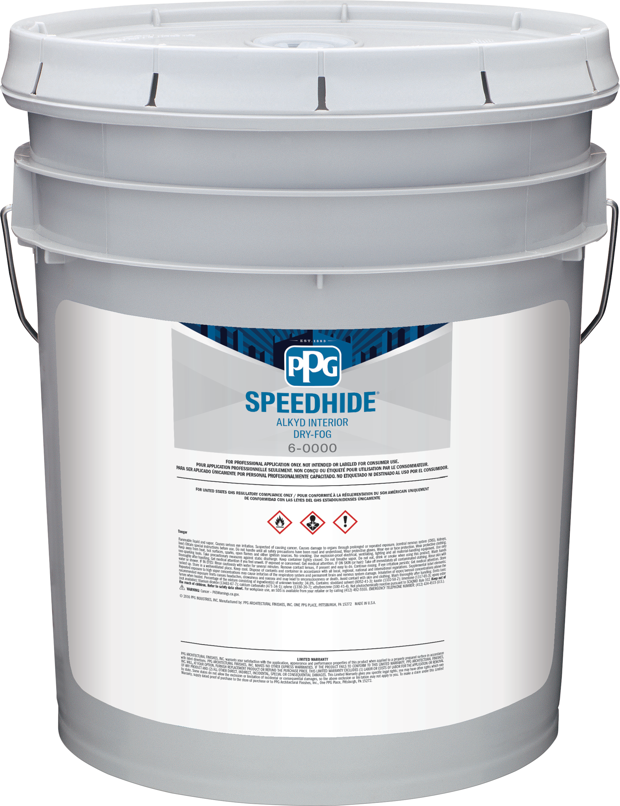 SPEEDHIDE® Interior Alkyd Dry-Fog - Ready Mix