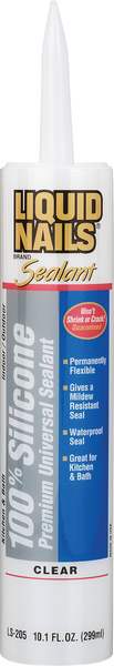 Product image of LIQUID NAILS® Silicone Premium Universal Interior & Exterior Sealant