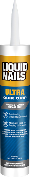Product image of LIQUID NAILS® ULTRA QUIK GRIP® Interior & Exterior Construction Adhesive